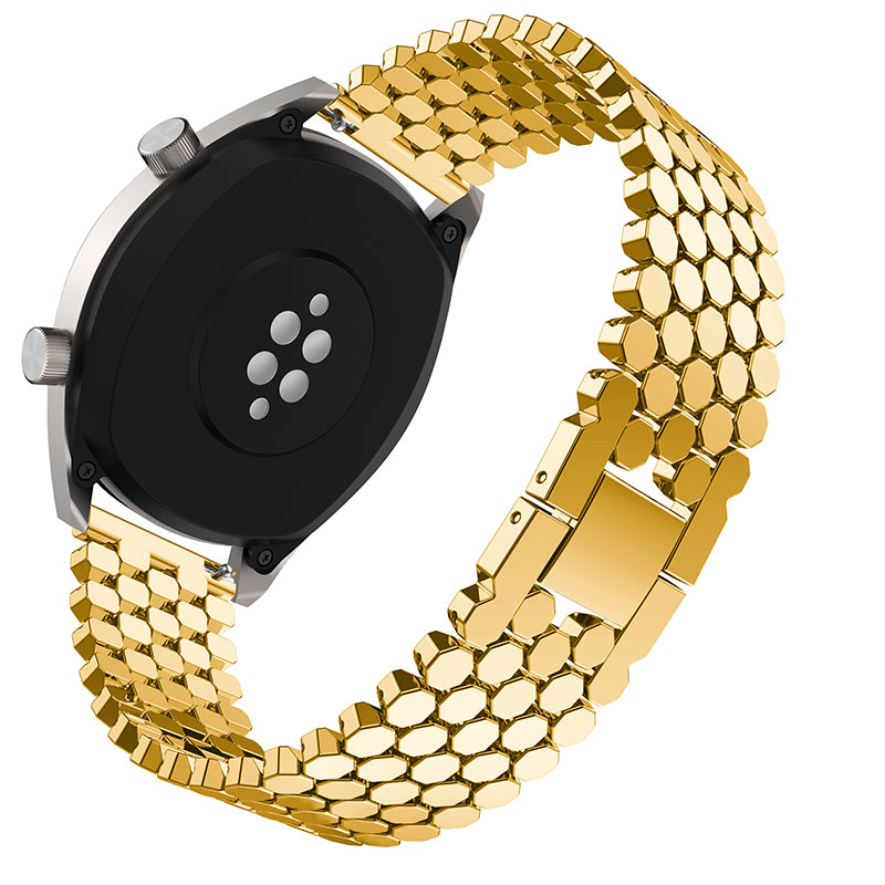 For Huawei Watch GT Samsung Galaxy Watch3 45mm Watch 46mm Alloy Watch Band Quick Release Watchband 22mm Replacement Strap For Huawei Watch GT Samsung Galaxy Watch3 45mm Watch 46mm Alloy Watch Band Quick Release Watchband 22mm Replacement Strap